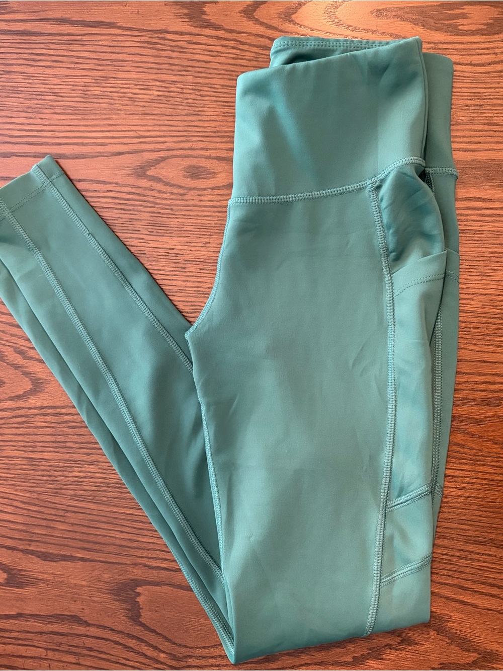 New Balance Teal Leggings with Side Pocket
